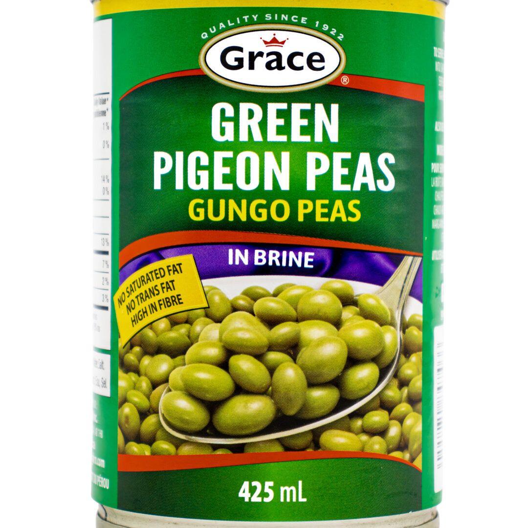Grace Green Pigeon Peas Cans