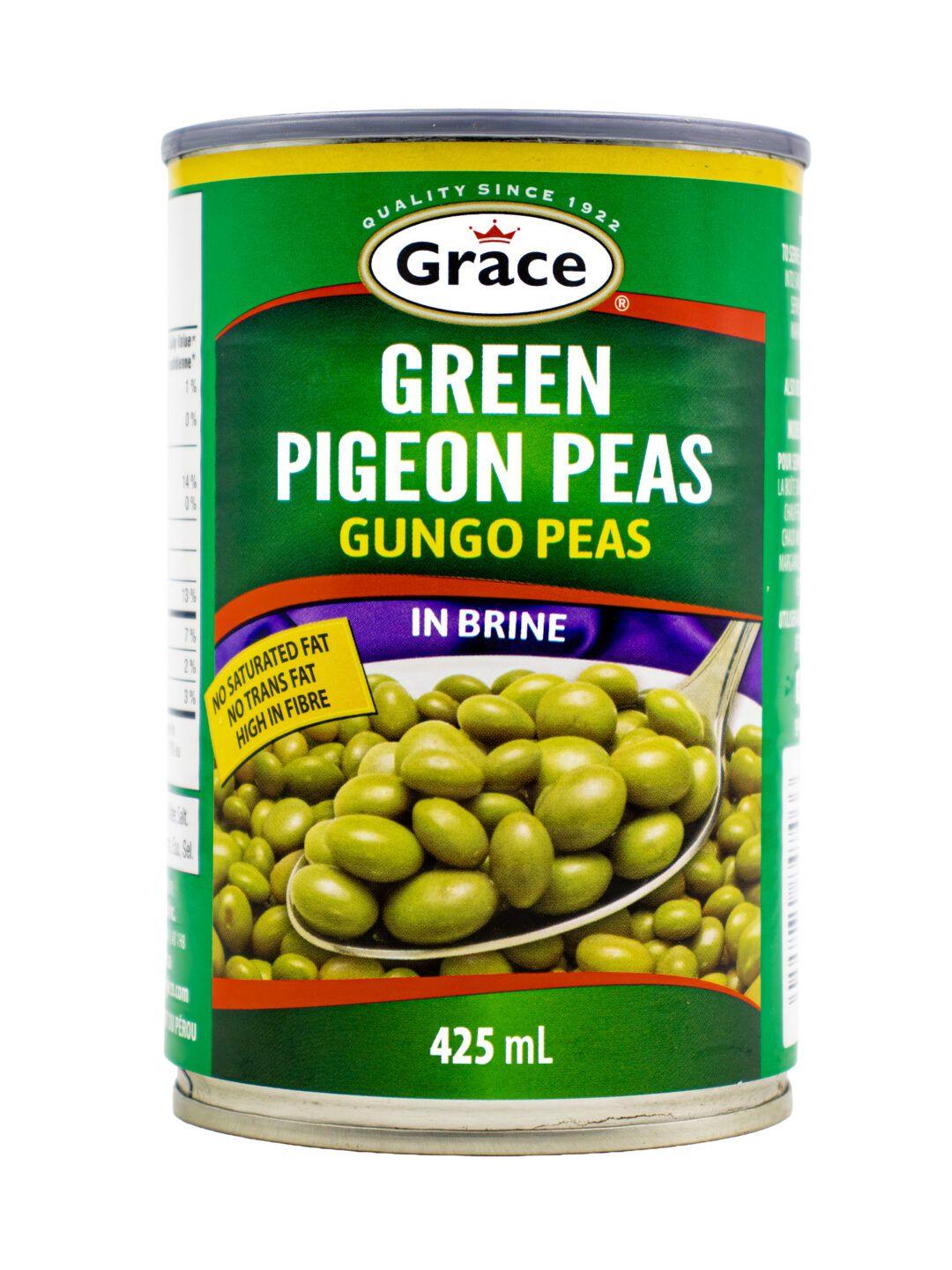 Grace Green Pigeon Peas Cans
