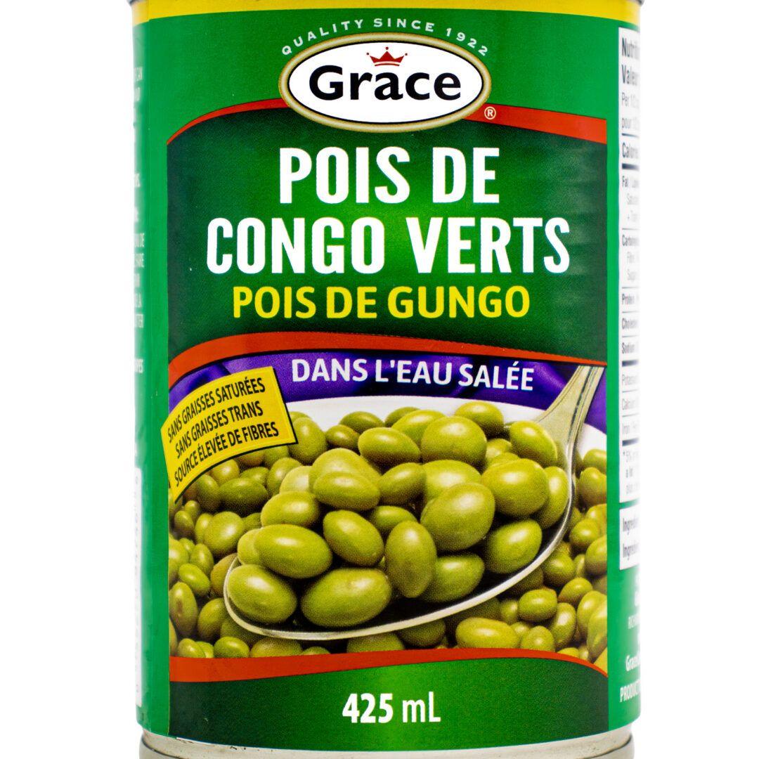 Grace Green Pigeon Peas Cans