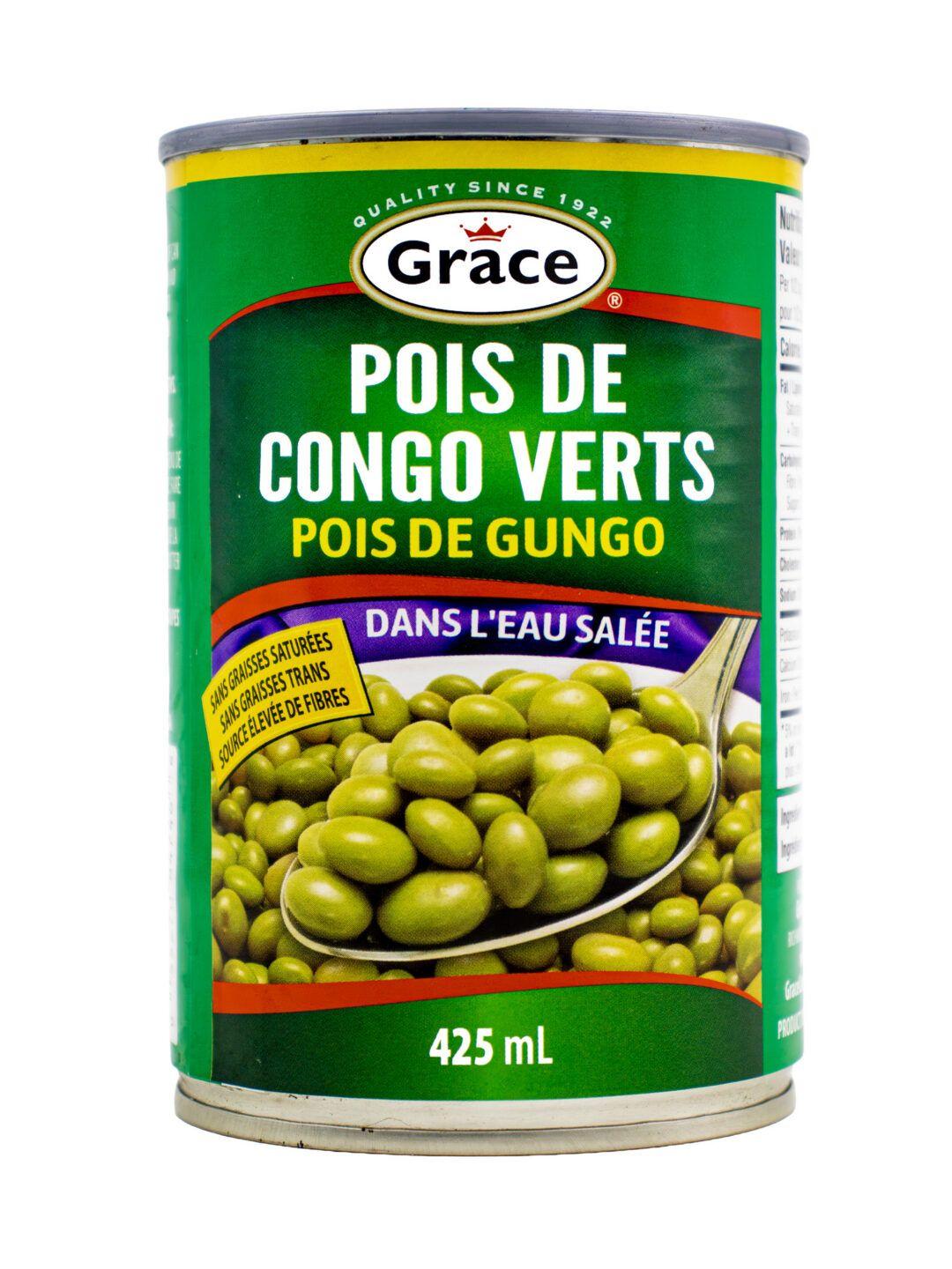 Grace Green Pigeon Peas Cans