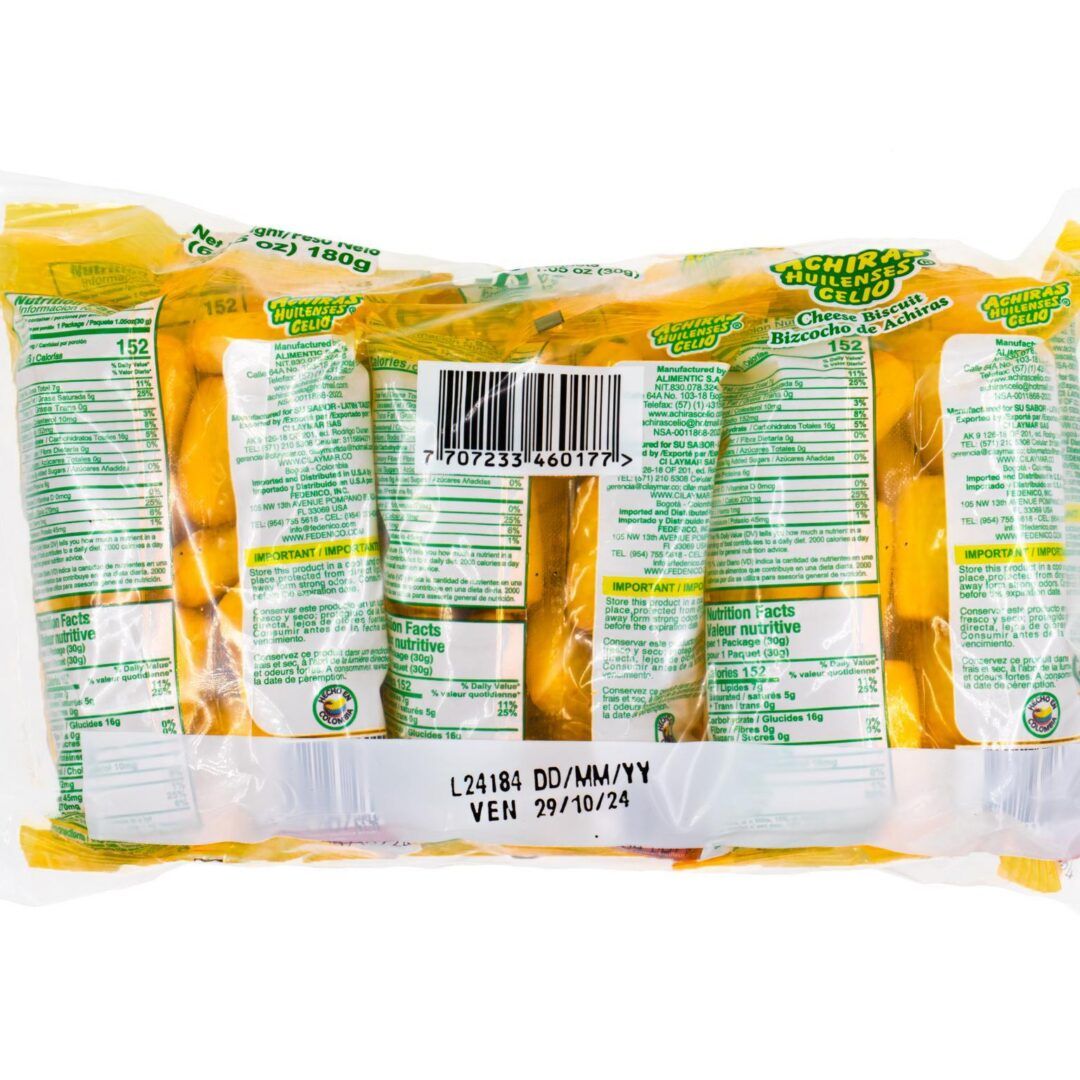 Celio Achiras Huilenses Cheese Biscuit