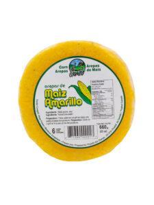 Al Campo Frozen Yellow Corn Arepa