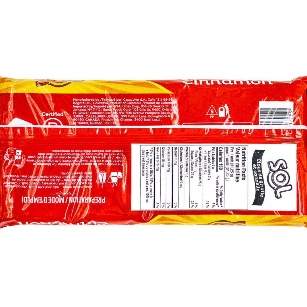 Sol Azucar C&C Chocolate