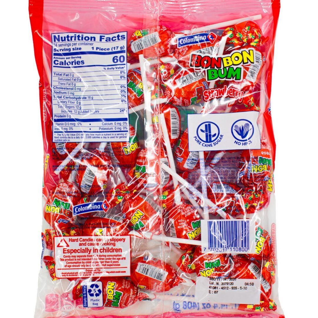 Colombina Bon Bon Bum Fresa
