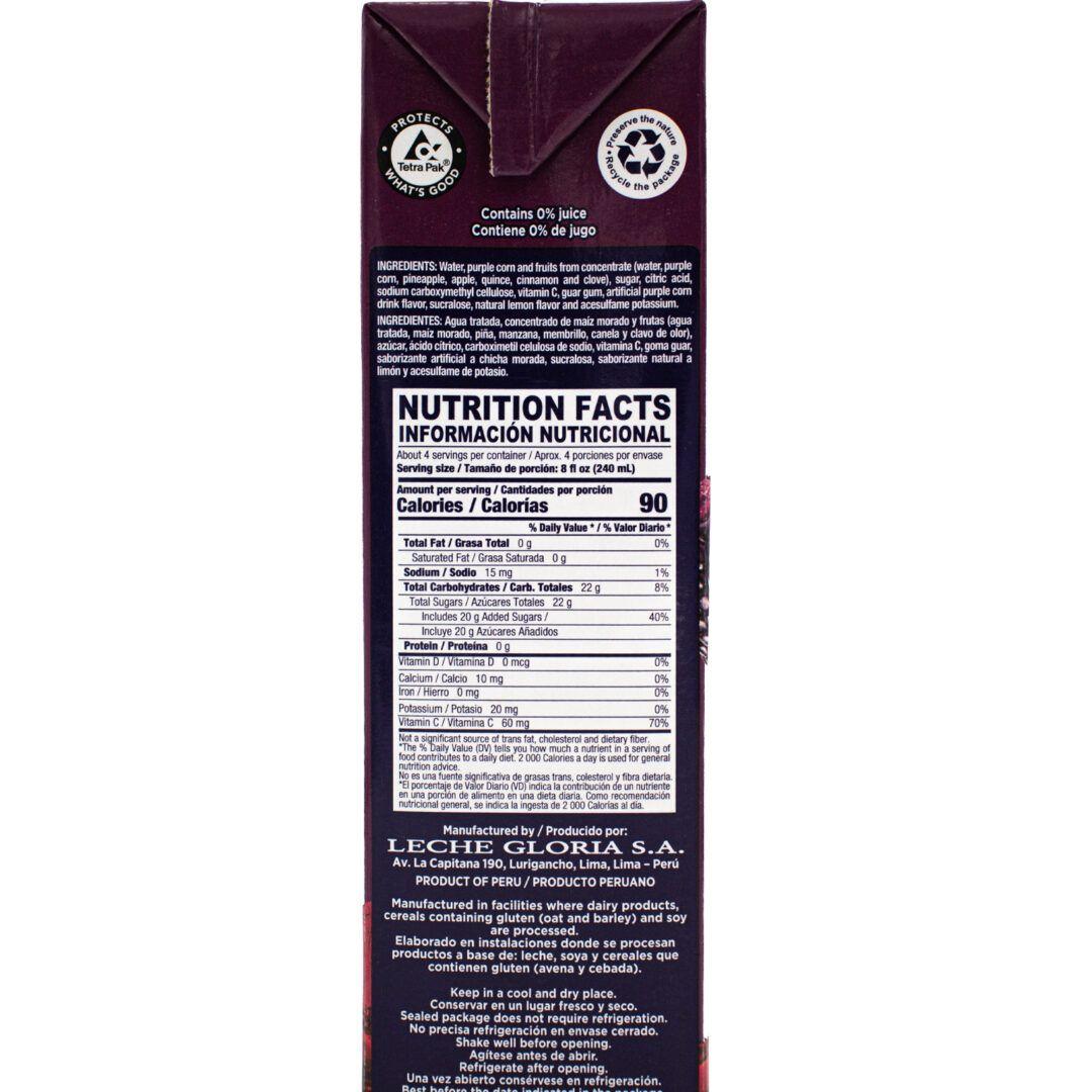 Gloria Chicha Morada