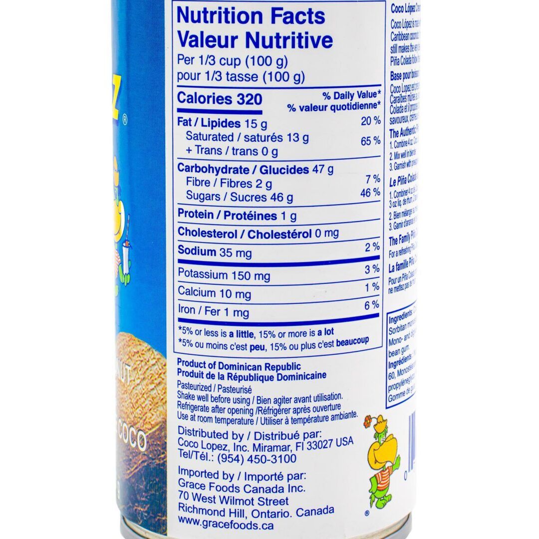 Coco Lopez Cream of Coconut