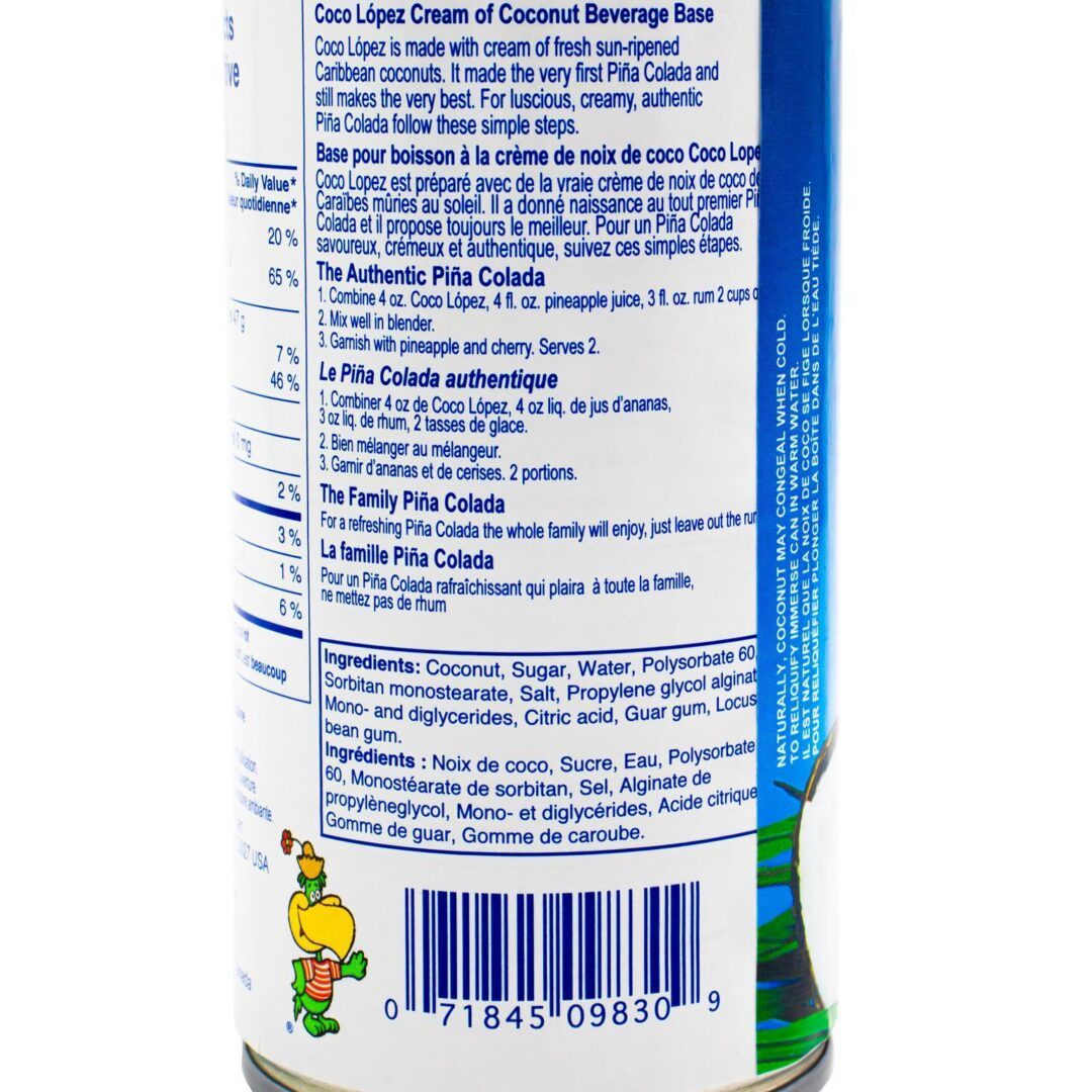 Coco Lopez Cream of Coconut