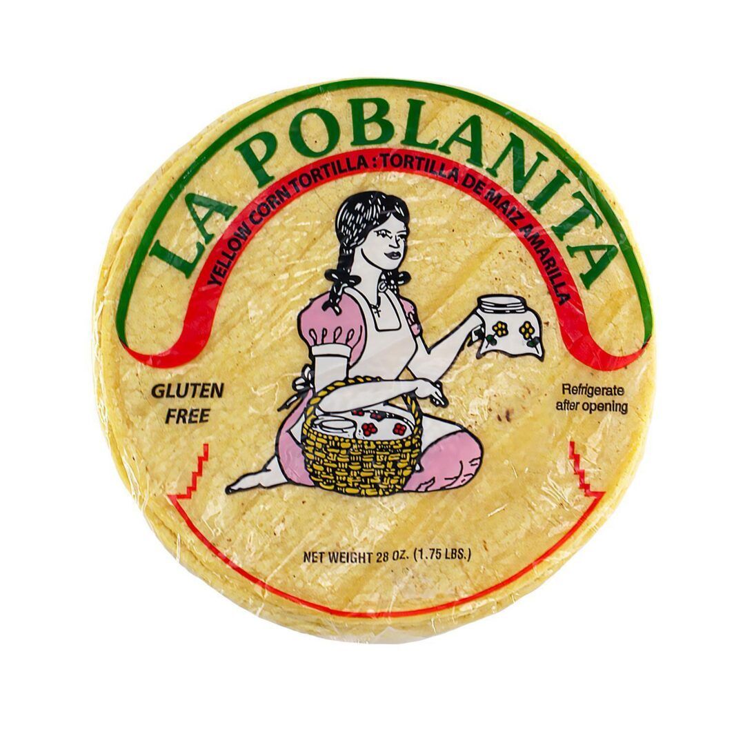 La Poblanita Yellow Corn Tortilla Amarilla