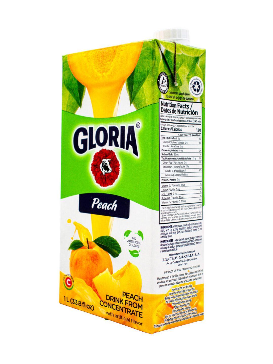 Gloria Peach Drink