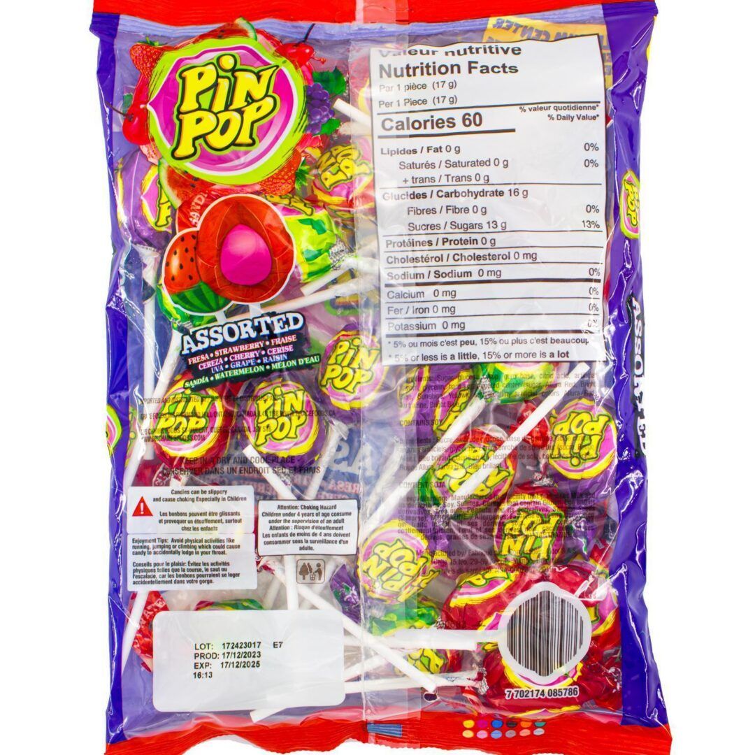 Aldor Pin Pop Mix Assorted