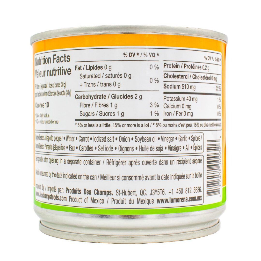 La Morena Sliced Jalapeno Peppers