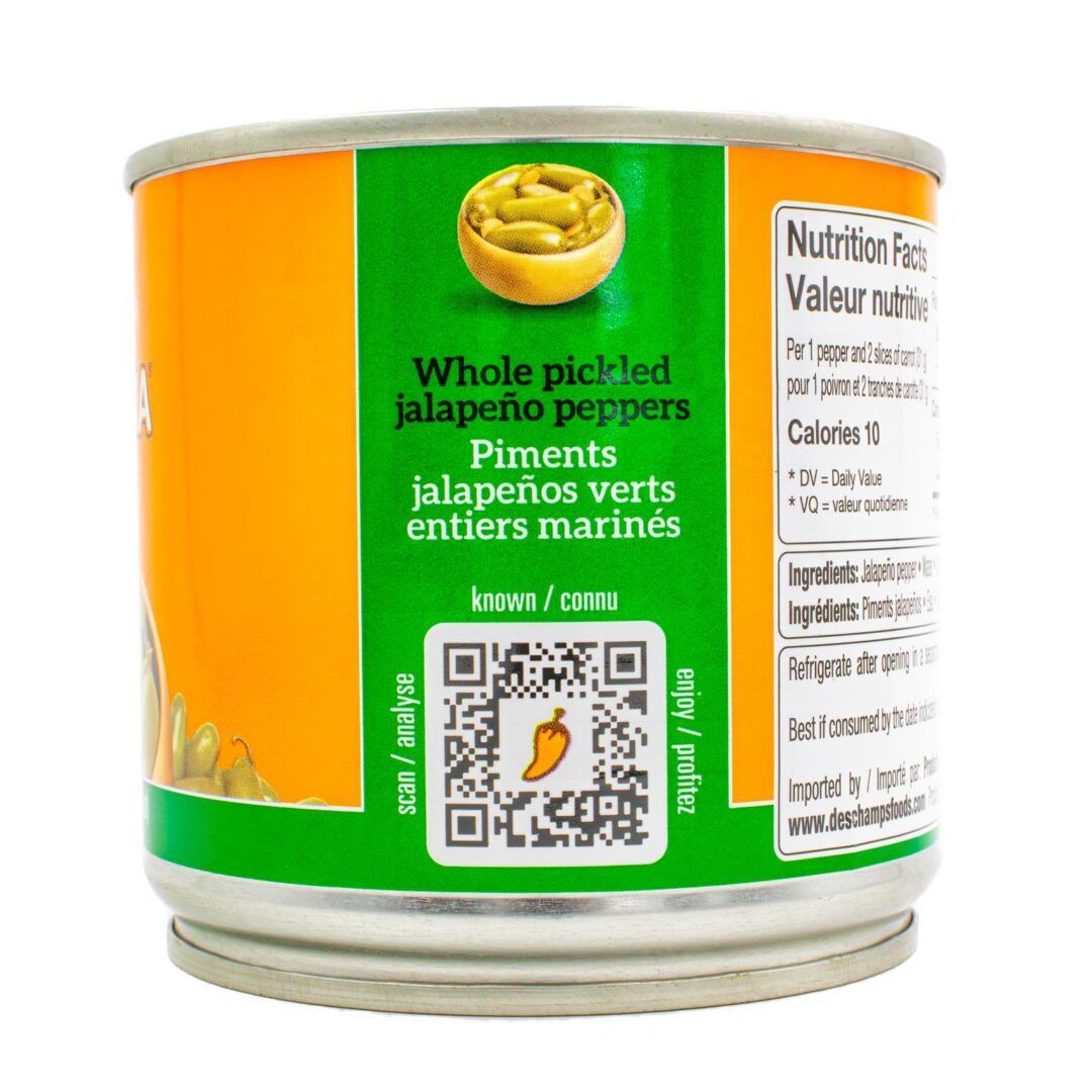La Morena Whole Pickled Jalapeno Peppers