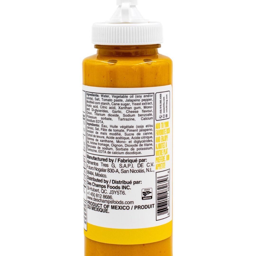 Zaaschila Sauce Flavor Cheese & Jalapeno