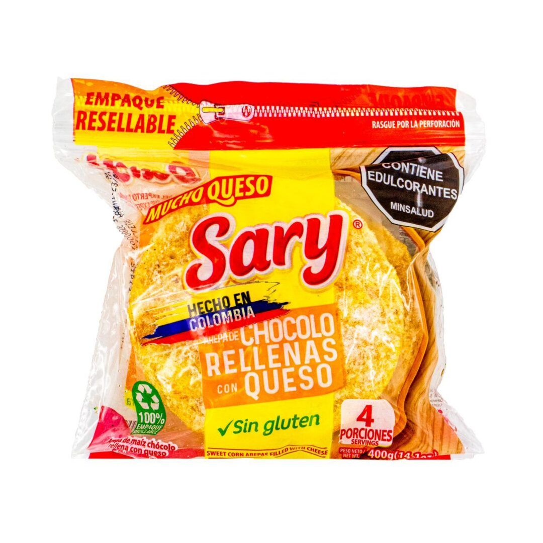 Sary Frozen Arepa de Chocolo Rellena de Queso