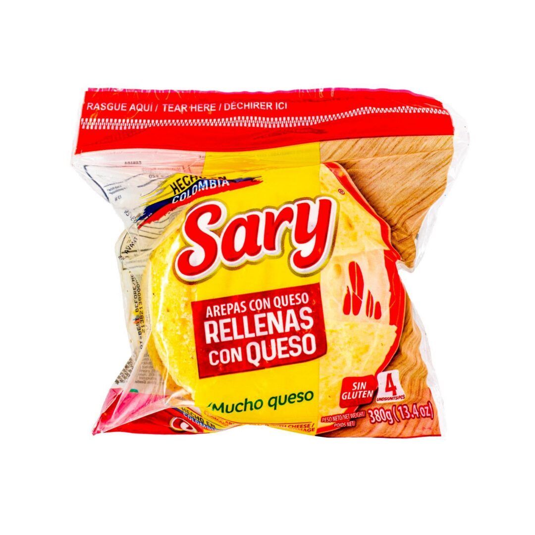 Sary Frozen Arepa de Maiz Rellena de Queso