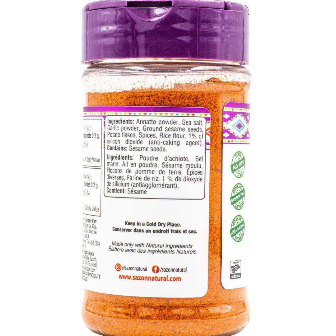 Sazon Natural Pibil Fajita Seasoning