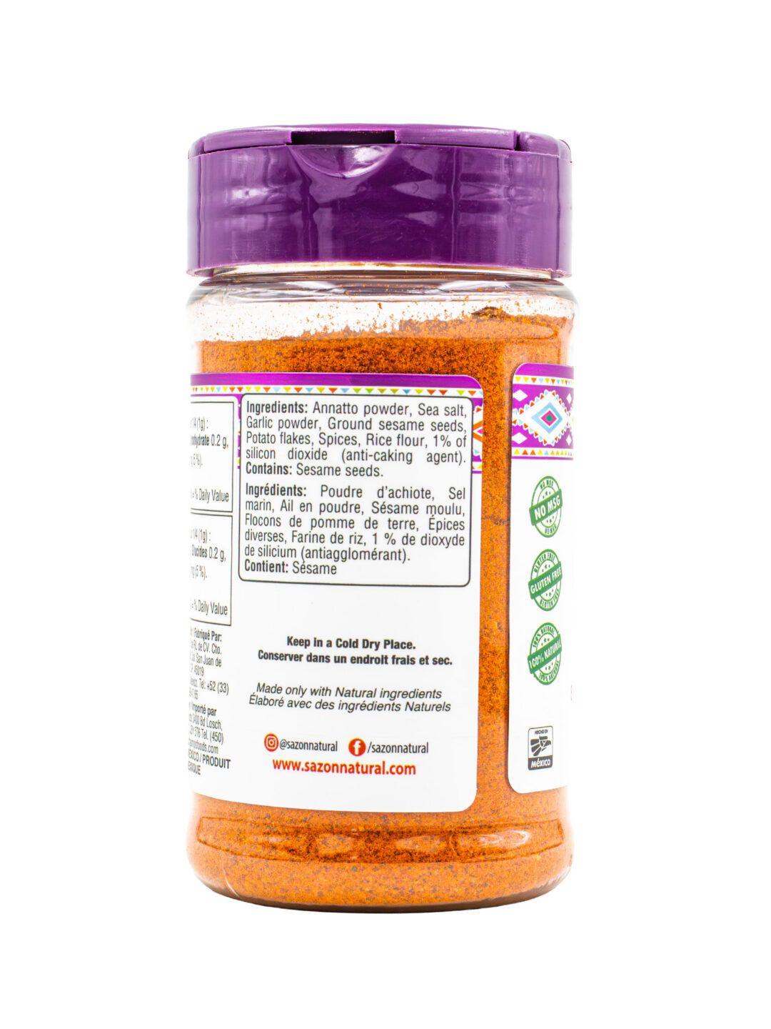 Sazon Natural Pibil Fajita Seasoning