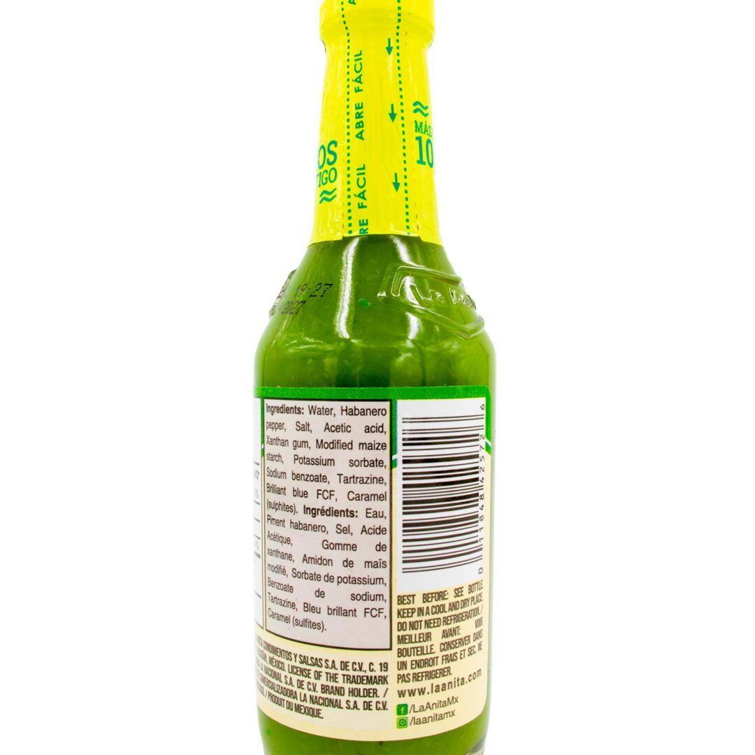 La Anita Green Habanero Sauce