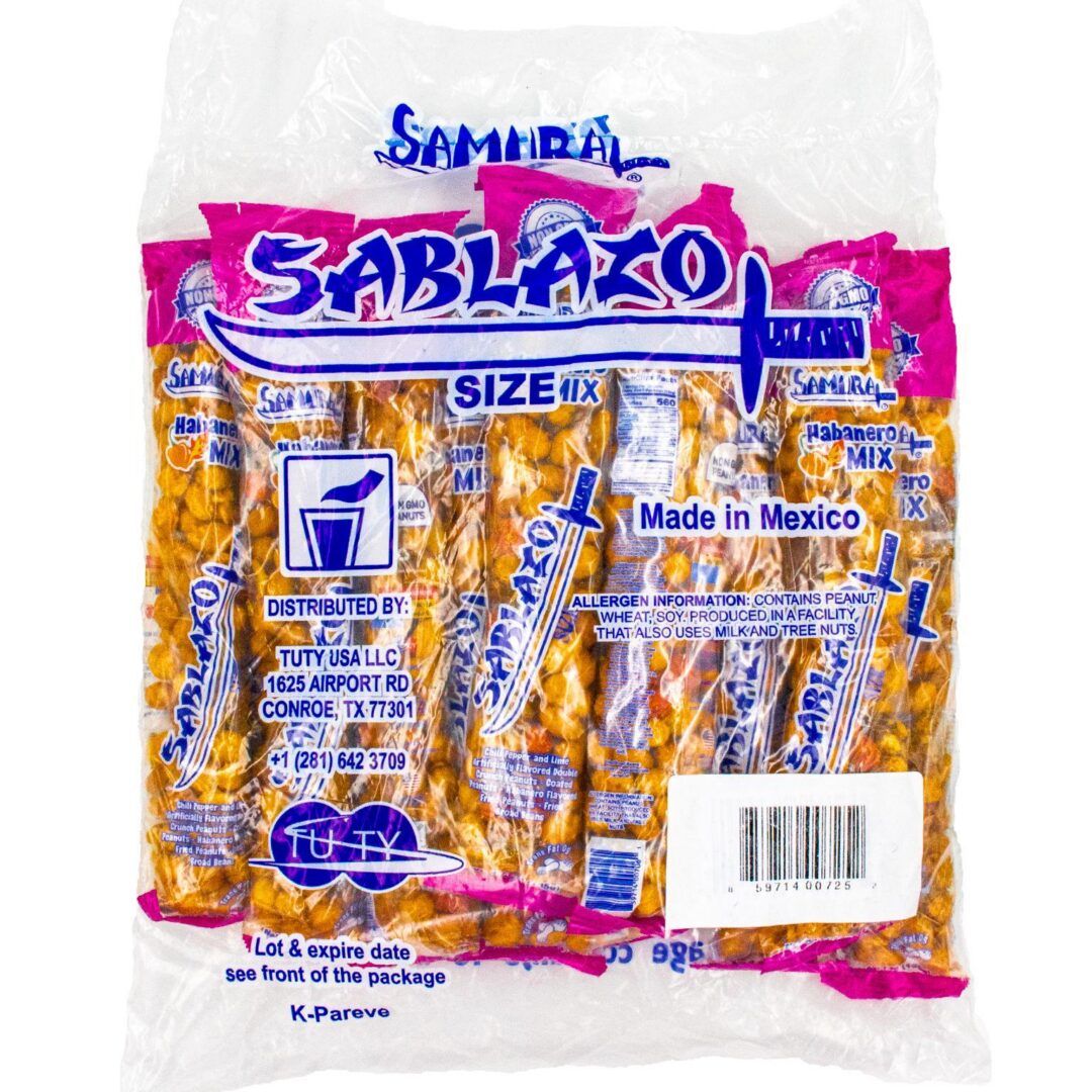 Samurai Habanero Mix sablazo Peanuts