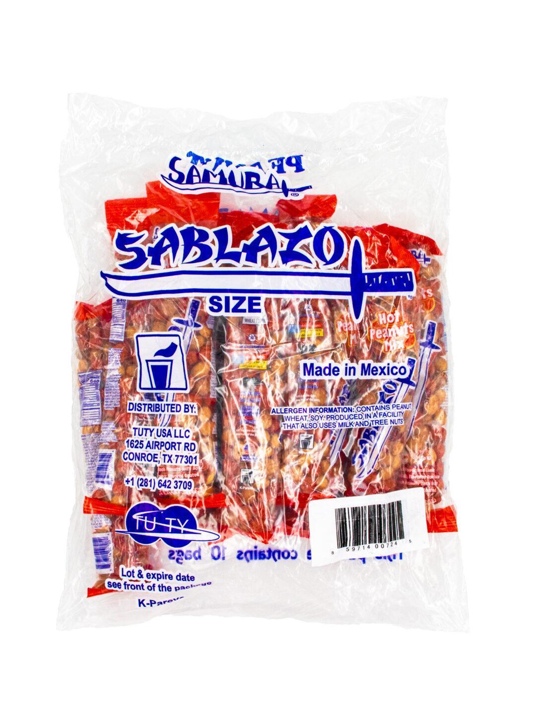 Samurai Hot Mix Sablazo Peanuts - Image 2