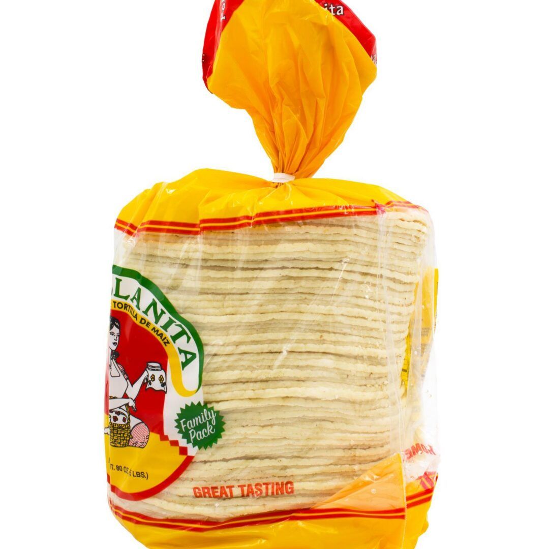 La Poblanita White Family Pack Tortilla