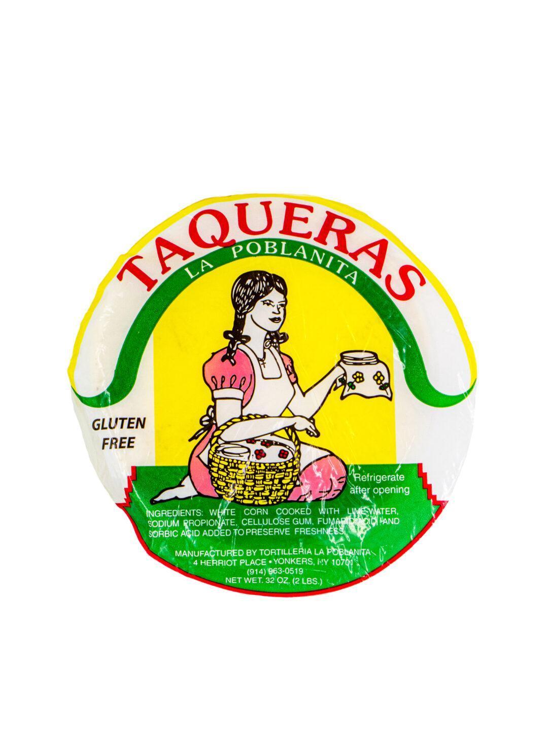 La Poblanita Taquera Corn Tortilla