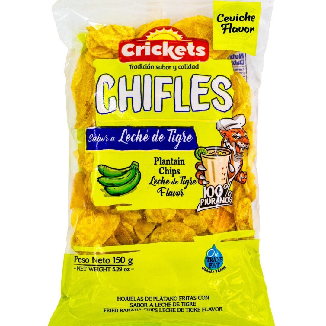 Cricket's Leche de Tigre Plantain Chips
