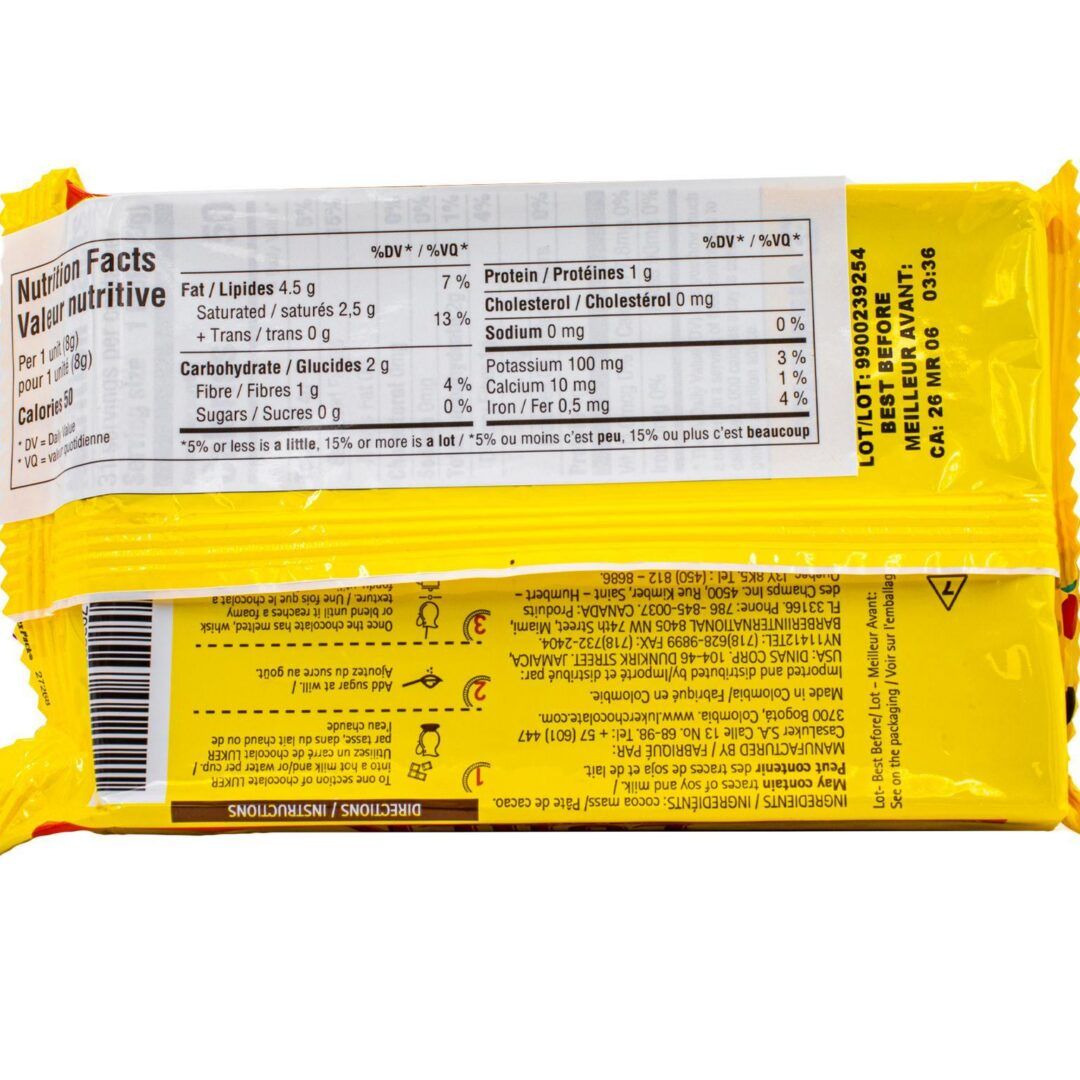 Luker Amargo Tradicional Chocolate