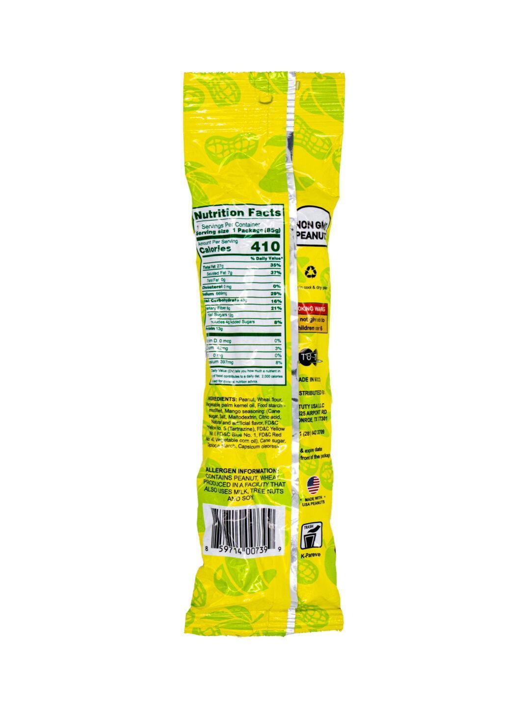 Samurai Tropical Mango Chili Peanut Display - Image 2