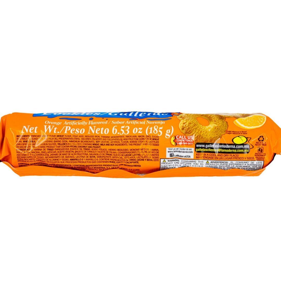 La Moderna Marianitas Orange Cookies