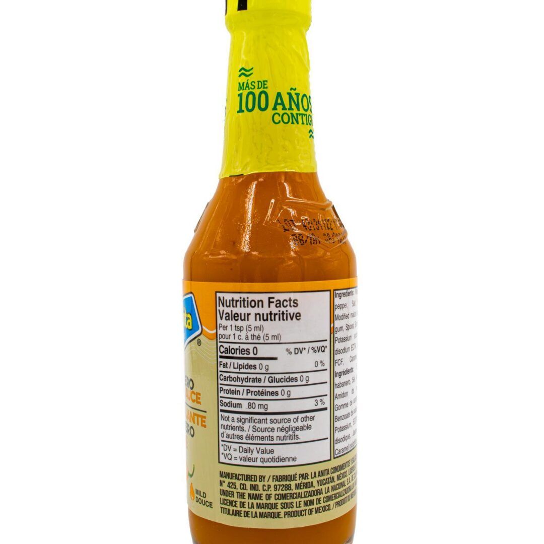 La Anita Mild Habanero Sauce
