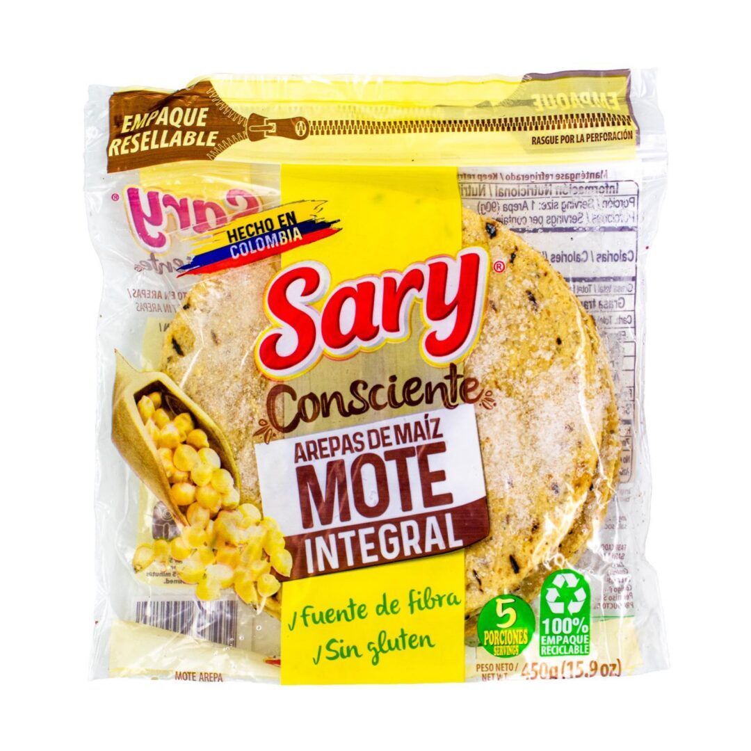 Sary Frozen Arepa de Maiz Mote