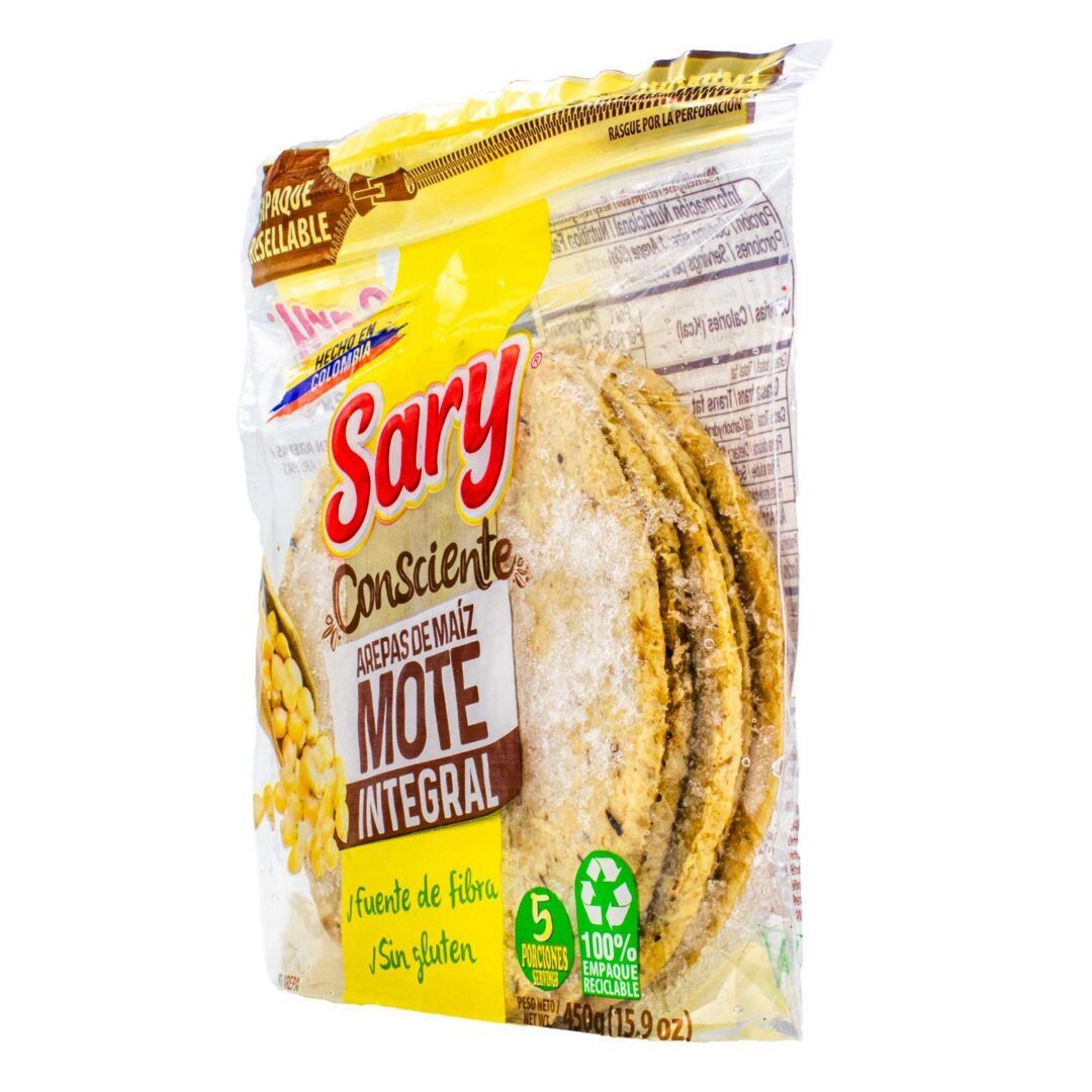 Sary Frozen Arepa de Maiz Mote