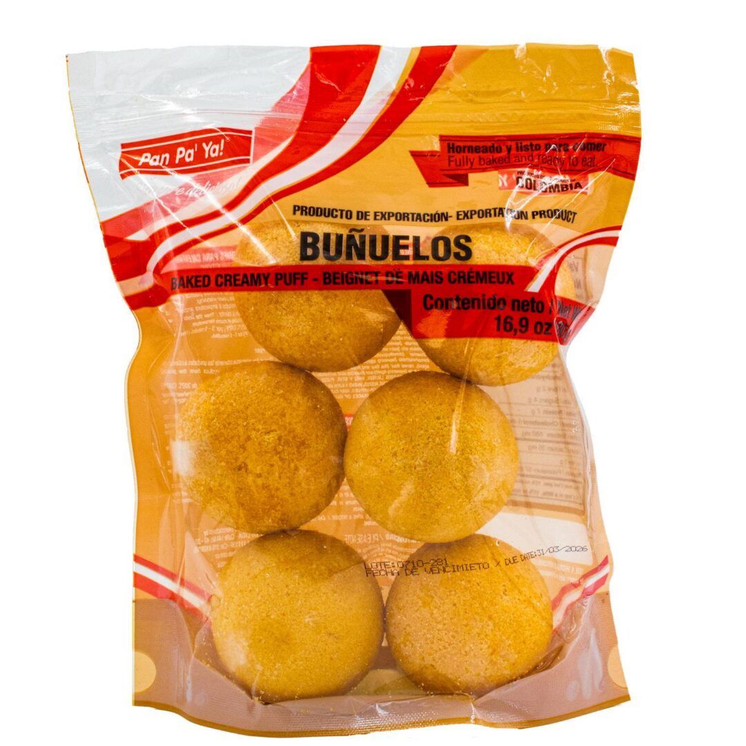 Pan Pa' Ya Frozen Bunuelos Bolsa