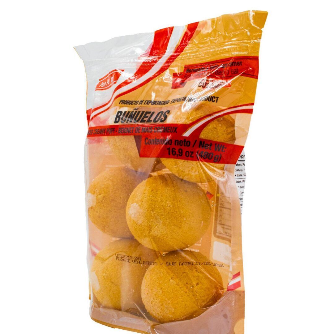Pan Pa' Ya Frozen Bunuelos Bolsa