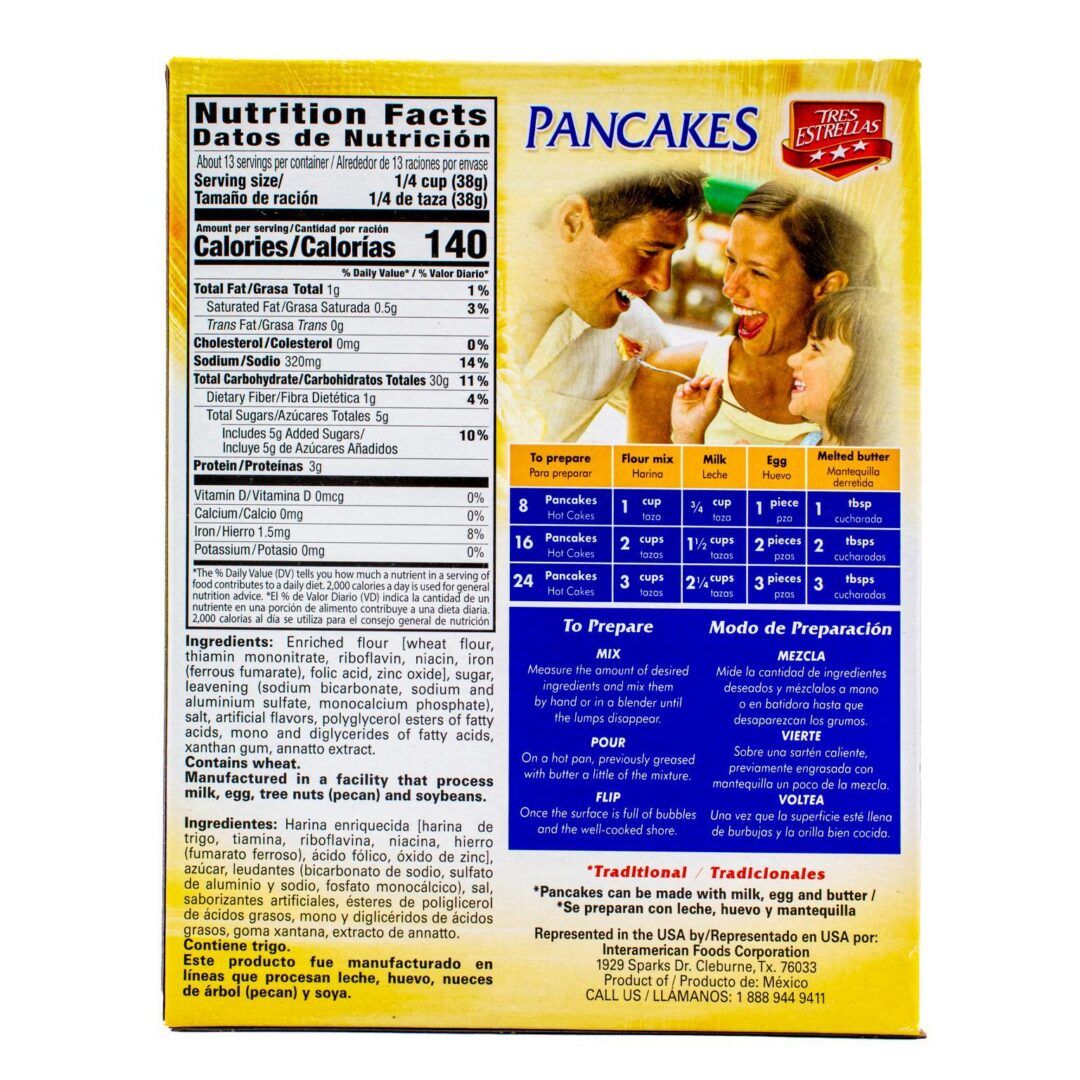 Tres Estrellas Pancakes Mix Flour