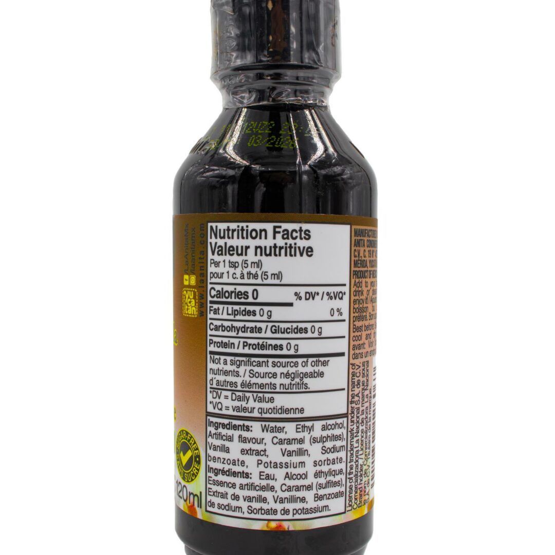 La Anita Artificial Pecan Vainilla Extract