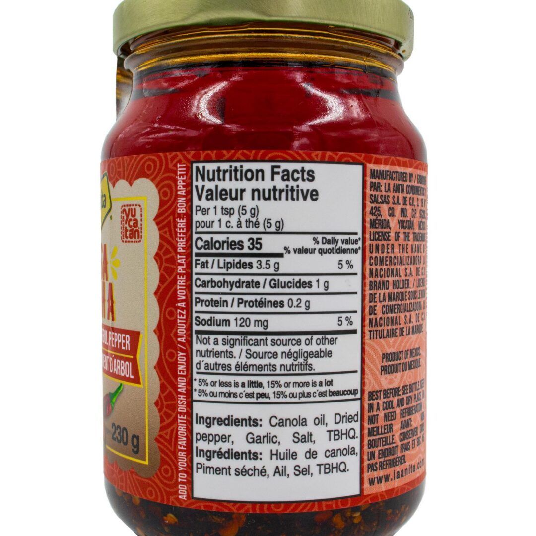 La Anita Macha Red Sauce with Arbol Pepper