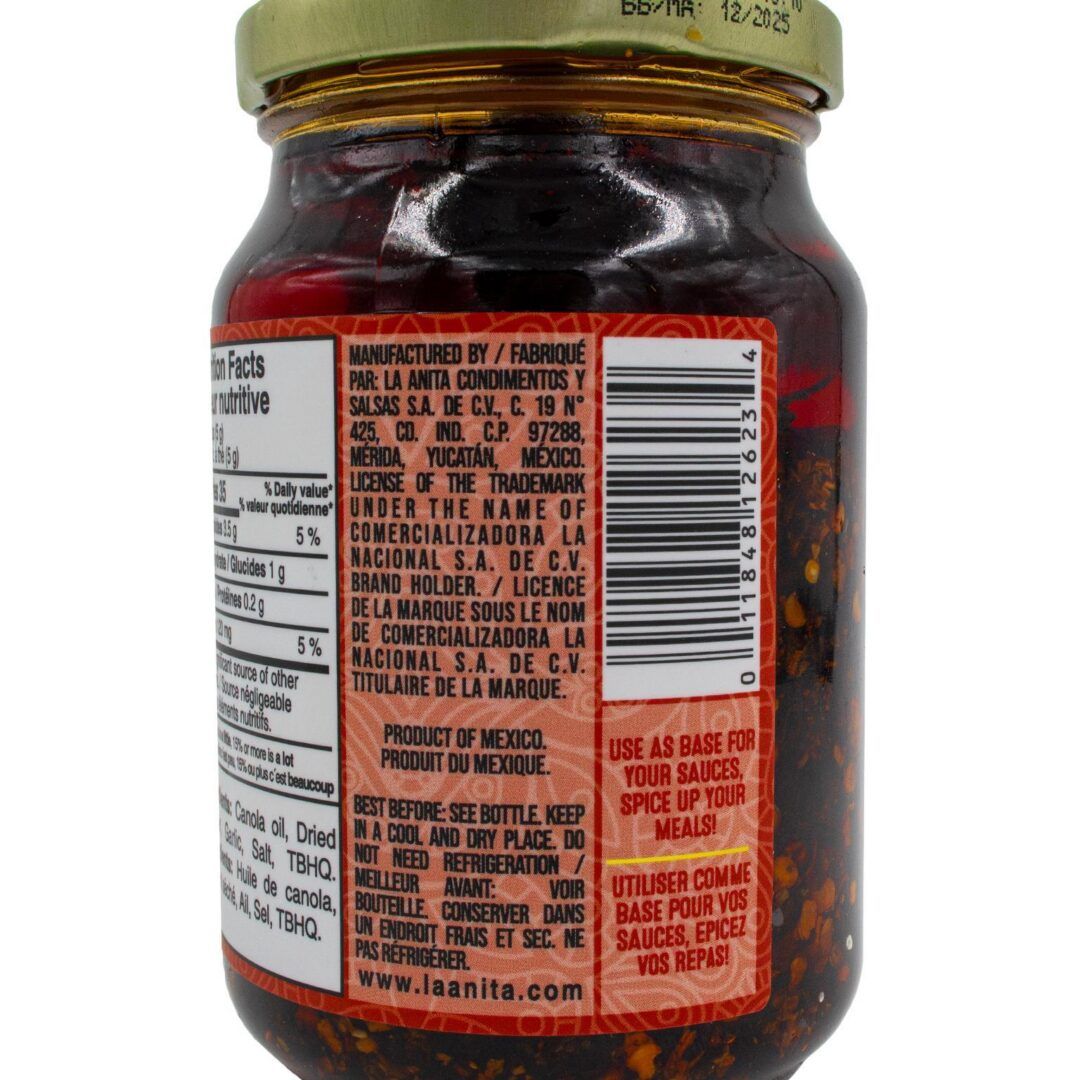 La Anita Macha Red Sauce with Arbol Pepper