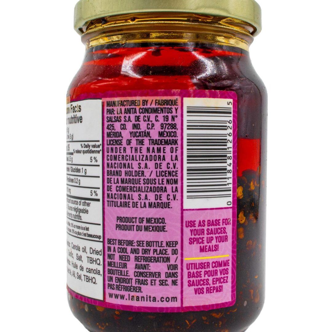 La Anita Macha Red Sauce with Morita Pepper