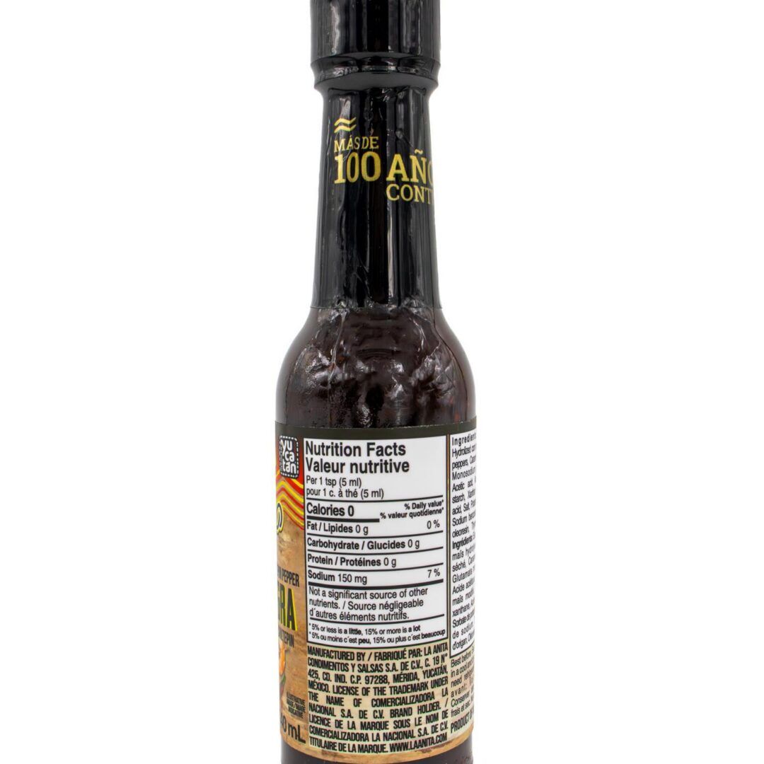 La Anita Chiltepin Hot Pepper Sauce