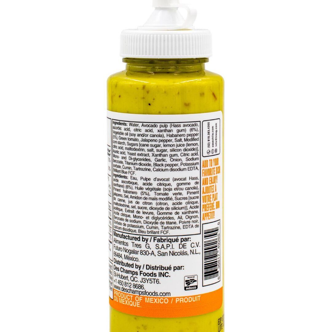 Zaaschila Sauce Guacamole & Habanero