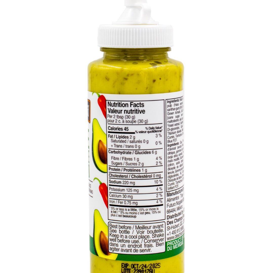 Zaaschila Sauce Guacamole & Serrano