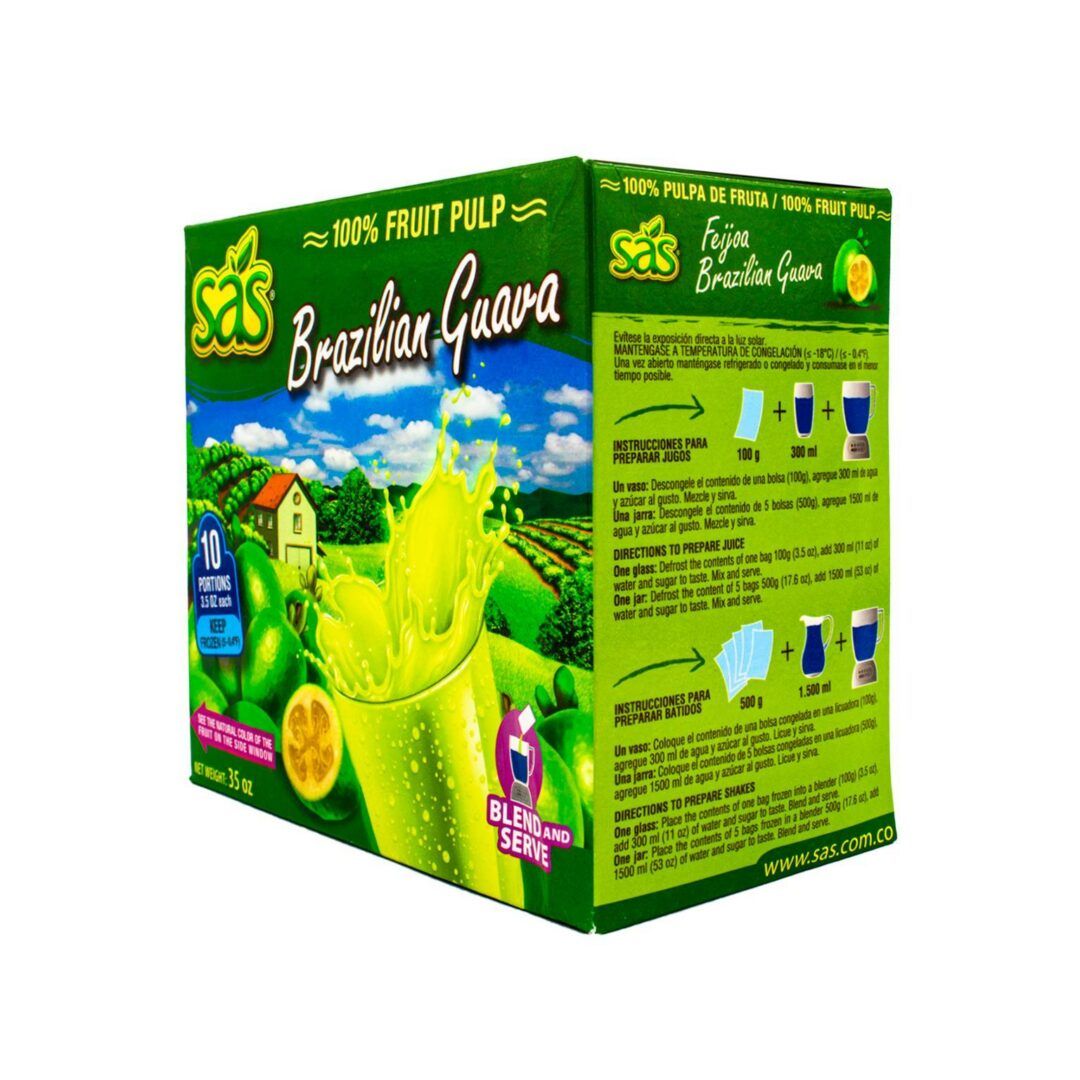 SAS Frozen Feijoa Pulp Cojin