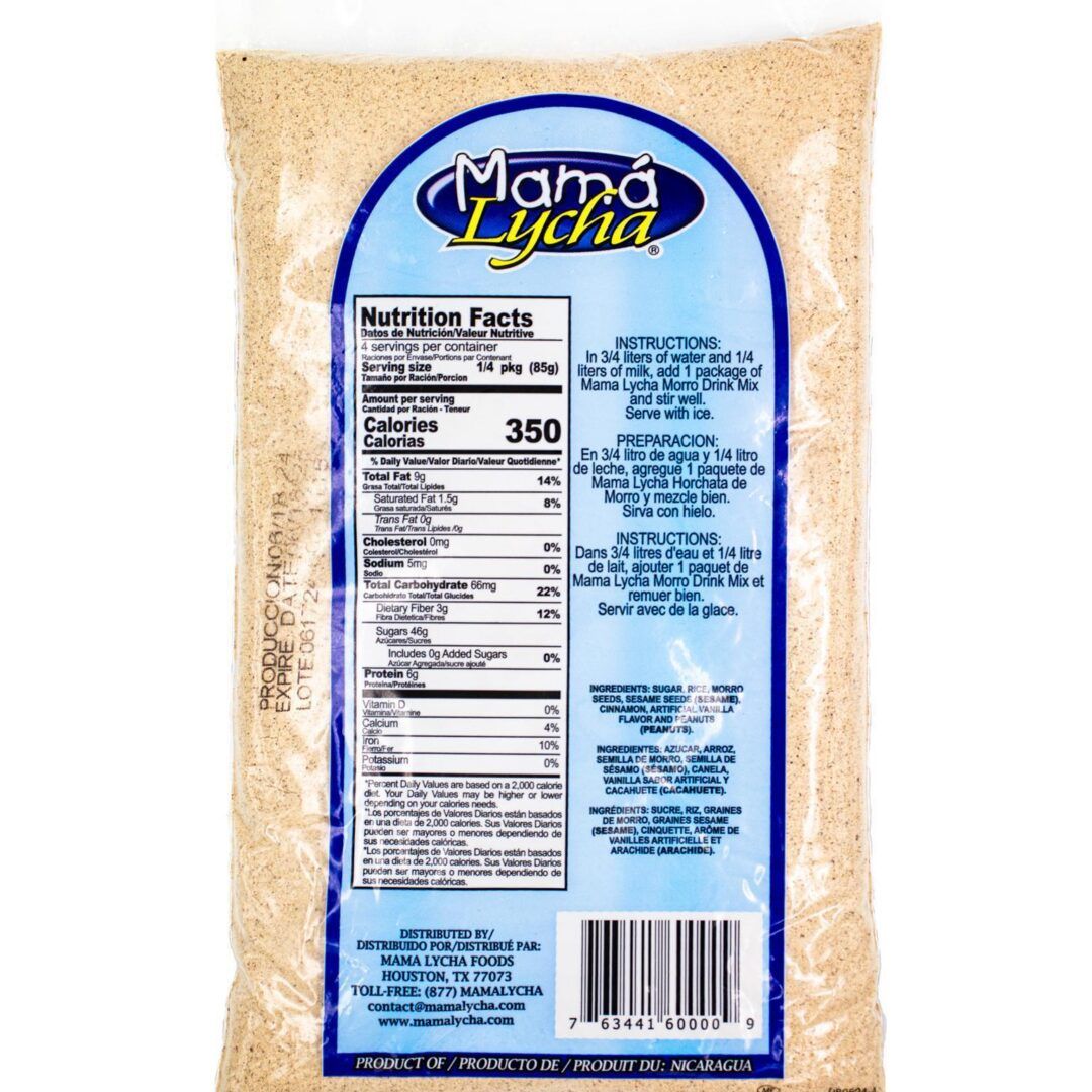 Mama Lycha Horchata de Morro
