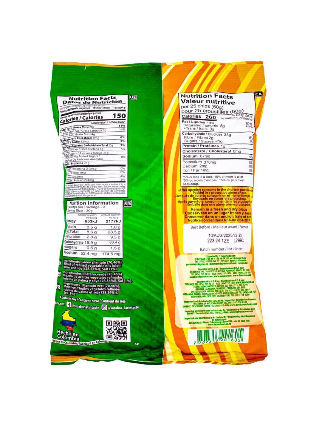 Su Sabor Platanito Green Plantain - Image 2