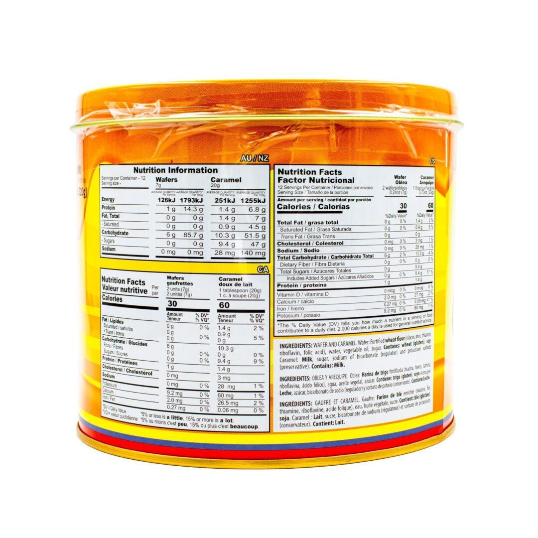 Su Sabor Obleas Wafer with Caramel
