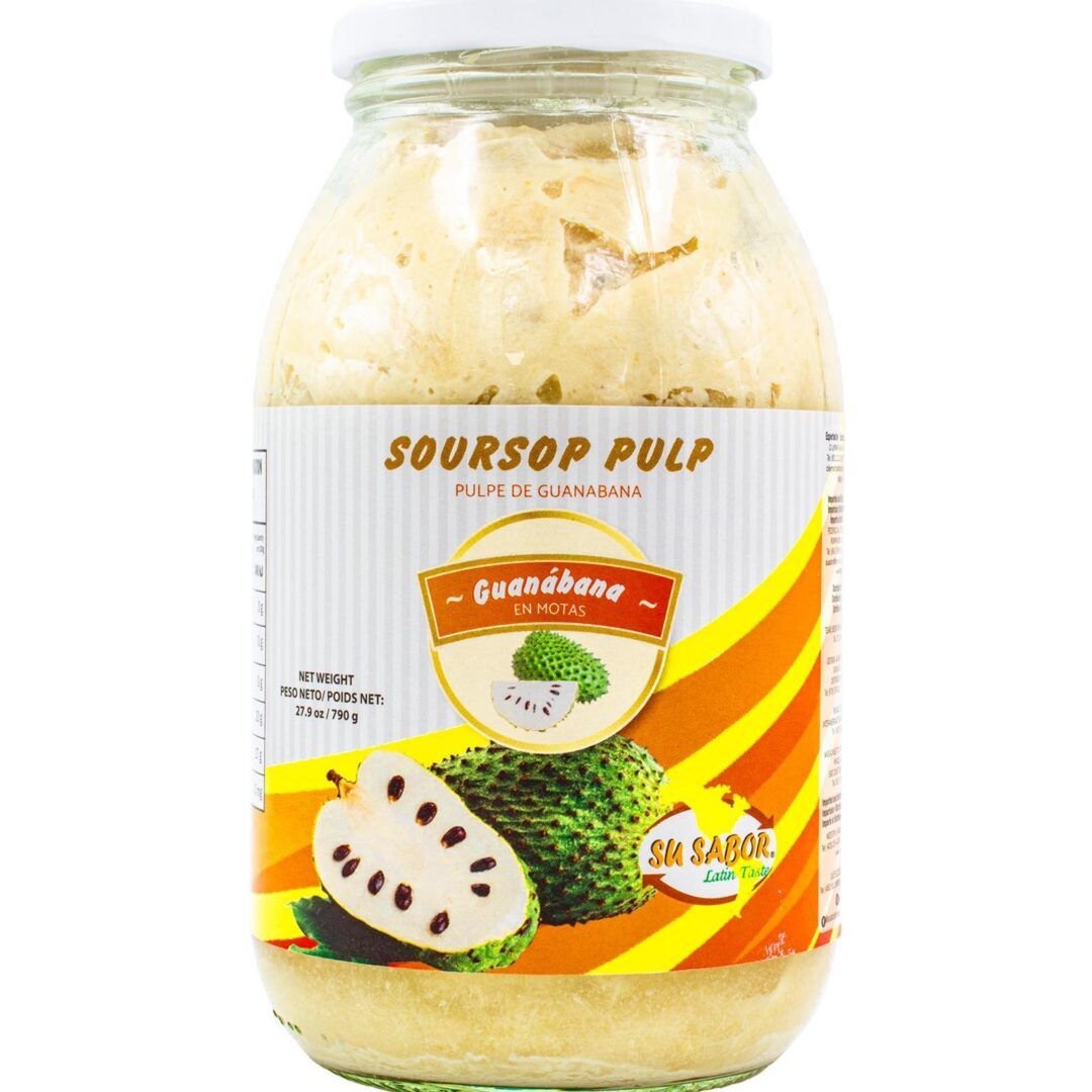 Su Sabor Soursop Pulpa Motas de Guanabana