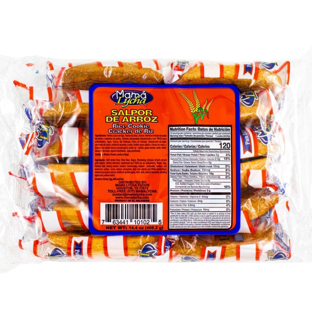 Mama Lycha Salpor de Arroz (12ct)