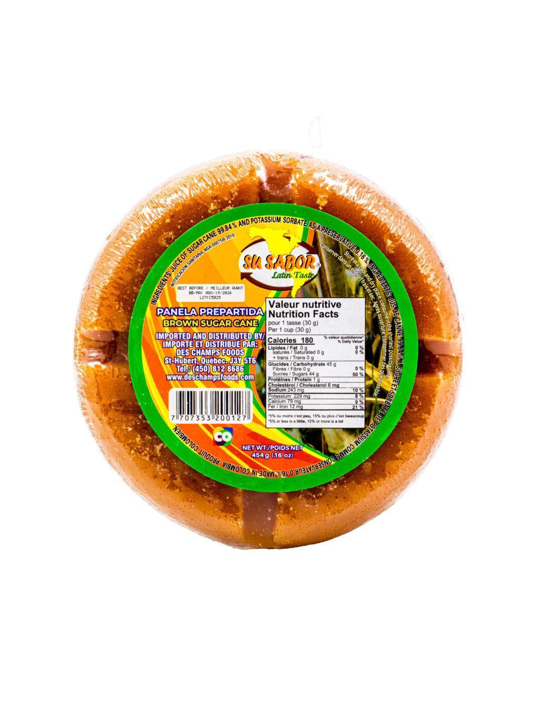 Su Sabor Panela Redonda Prepartida